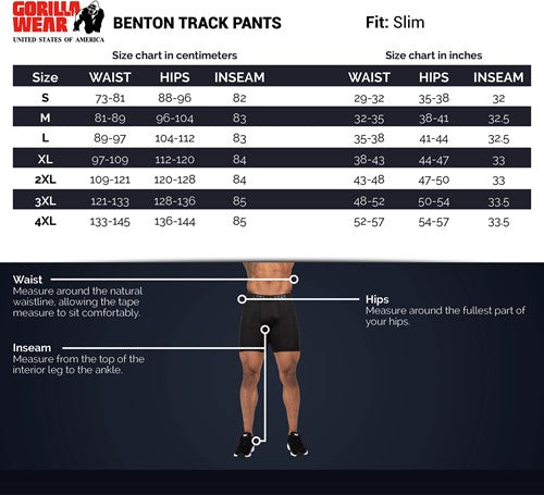 Benton Track Pants - Schwarz