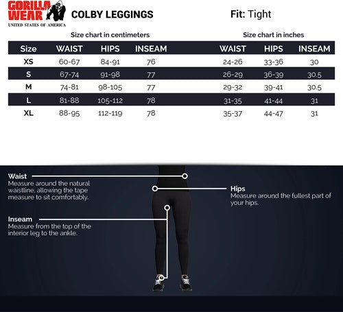 Colby Leggings - Schwarz