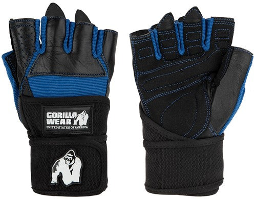 Dallas Wrist Wrap Gloves - Blau