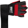 Dallas Wrist Wrap Gloves - Rot