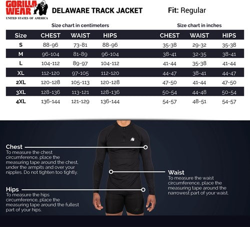 Delaware Track Jacket - Blau