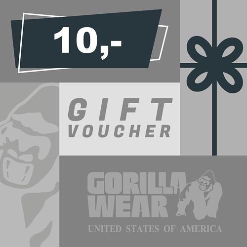 Gorilla Wear Gift Voucher 10