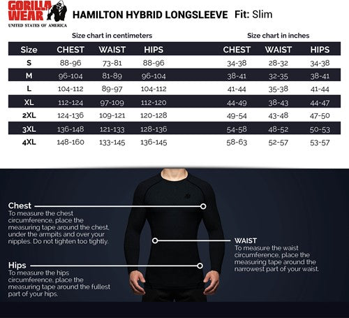 Hamilton Hybrid Long Sleeve - Schwarz