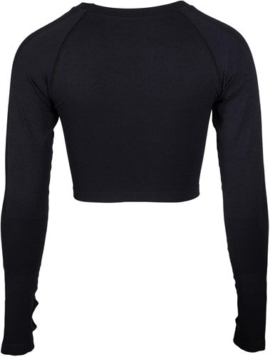 Hilton Seamless Long Sleeve - Schwarz