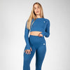 Hilton Seamless Long Sleeve - Blau