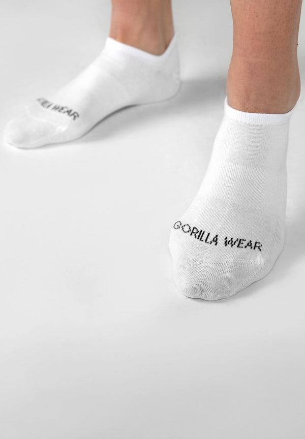 Quarter Socken Weiss - 2 Paar