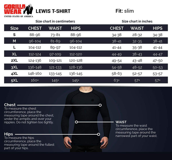 Lewis T-Shirt -Dunkelgrau