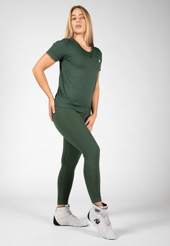 Neiro Seamless Leggings - Waldgrün