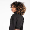 Ocala Cropped Half-Zip Sweatshirt  - Schwarz