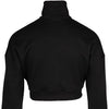 Ocala Cropped Half-Zip Sweatshirt  - Schwarz