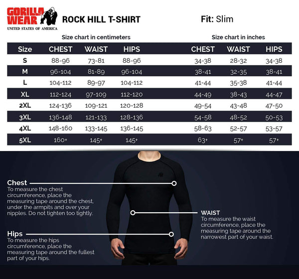 Rock Hill T-Shirt - Schwarz