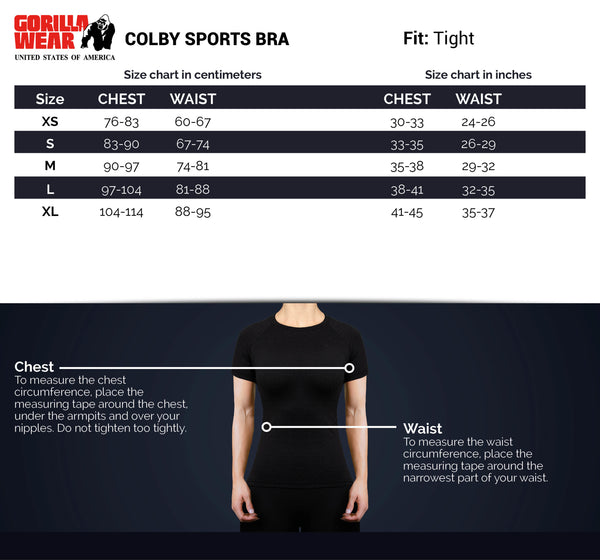 Colby Sports Bra - Grau/Pink
