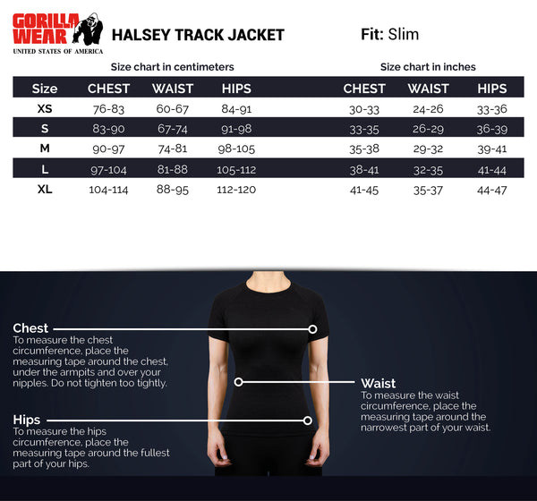 Halsey Track Jacket - Schwarz