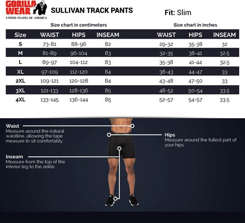 Sullivan Track Pants - Schwarz