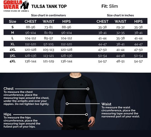 Tulsa Tank Top - Blau