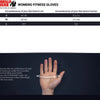 Women's Fitness Gloves - Schwarz/Weiss